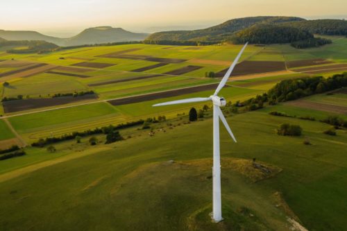 Wind Turbine and Green Field