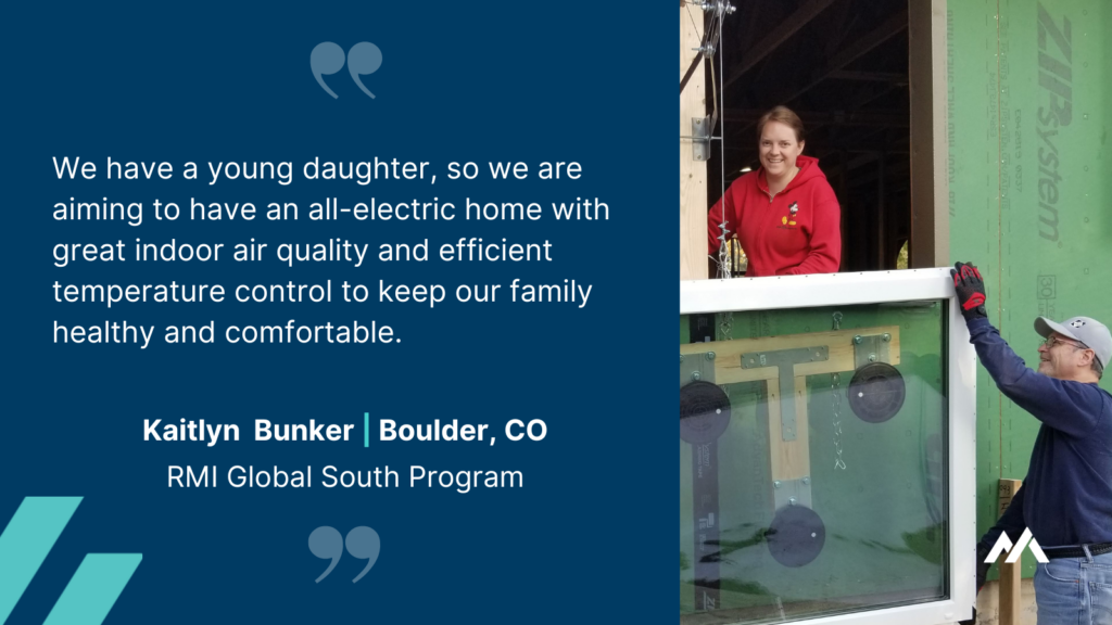 Kaitlyn Bunker gives her home improvement goal