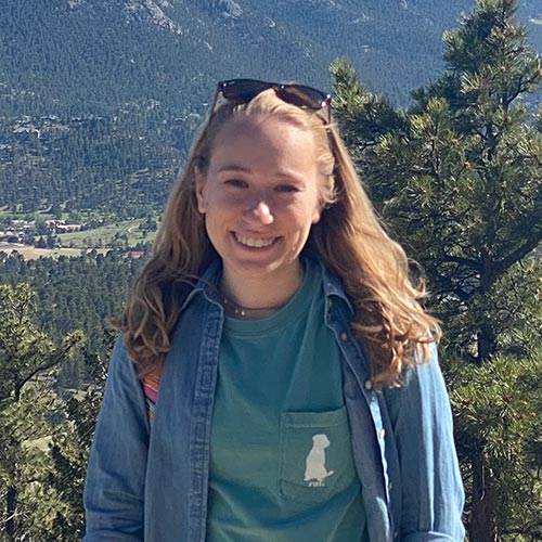 Kaitlyn Ramirez hiking