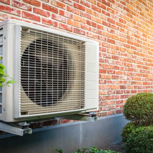 outdoor AC unit adn heatpump